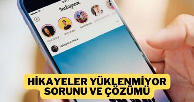 İnstagram Hikaye Yüklenmeme Sorunu