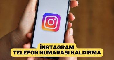 İnstagram Telefon Numarası Silme