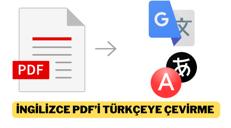 İngilizce PDF Türkçeye Nasıl Çevrilir?