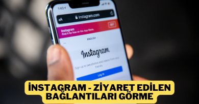 İnstagram Bağlantı Geçmişini Görme
